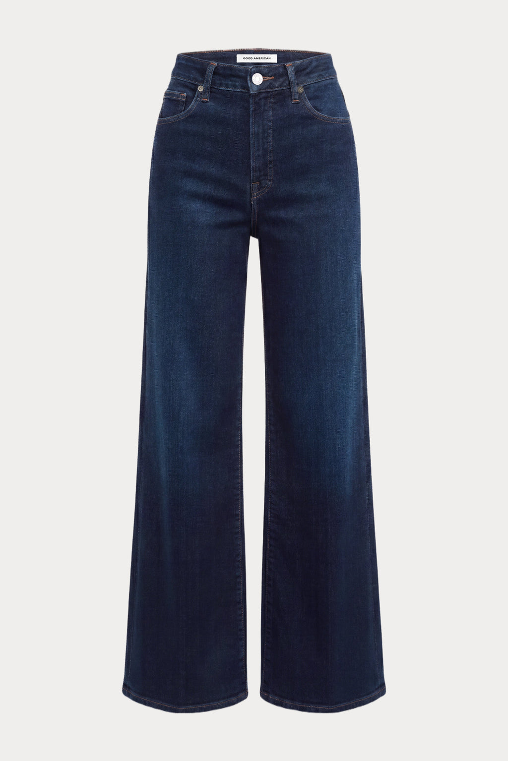 Premium GOOD WAIST PALAZZO ANKLE JEANS RINSE