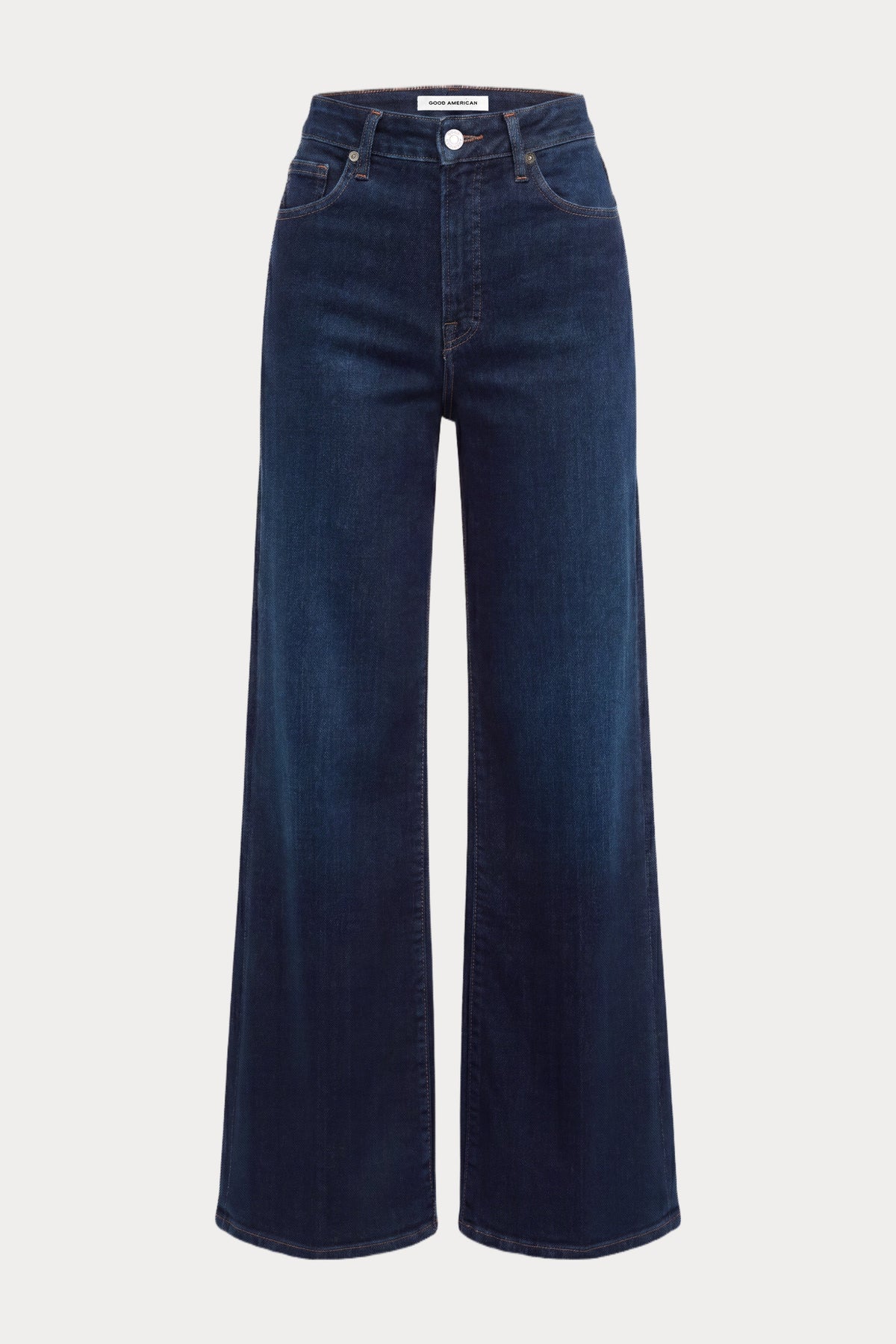 Premium GOOD WAIST PALAZZO ANKLE JEANS RINSE