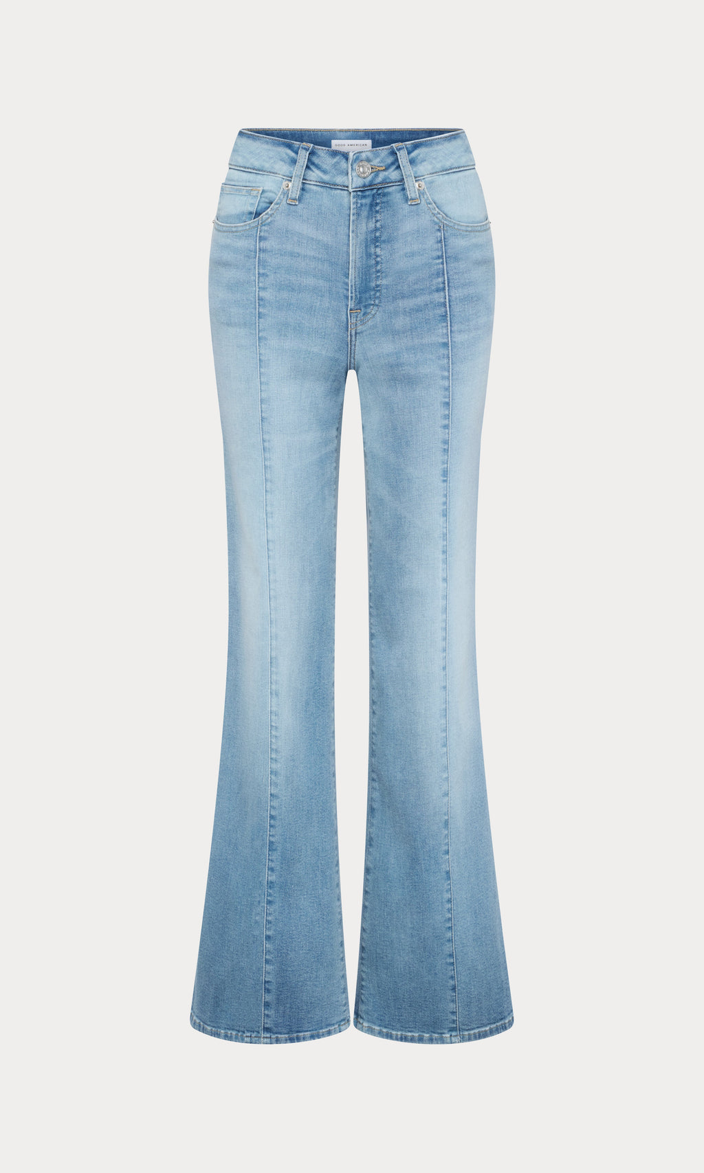 Premium GOOD WAIST PALAZZO ANKLE JEANS INDIGO1247