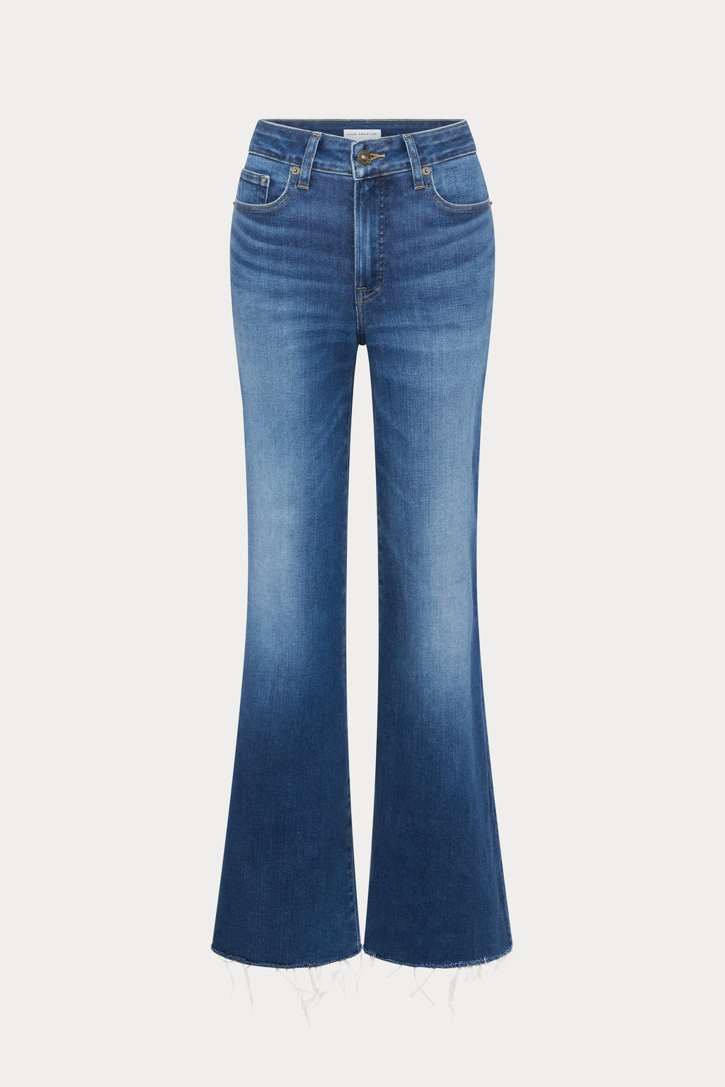 Premium SOFT TECH GOOD WAIST PALAZZO ANKLE JEANS INDIGO1233