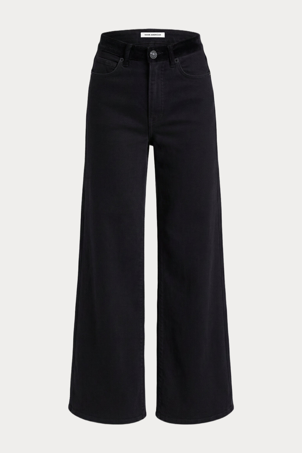 Premium GOOD WAIST PALAZZO JEANS BLACK001