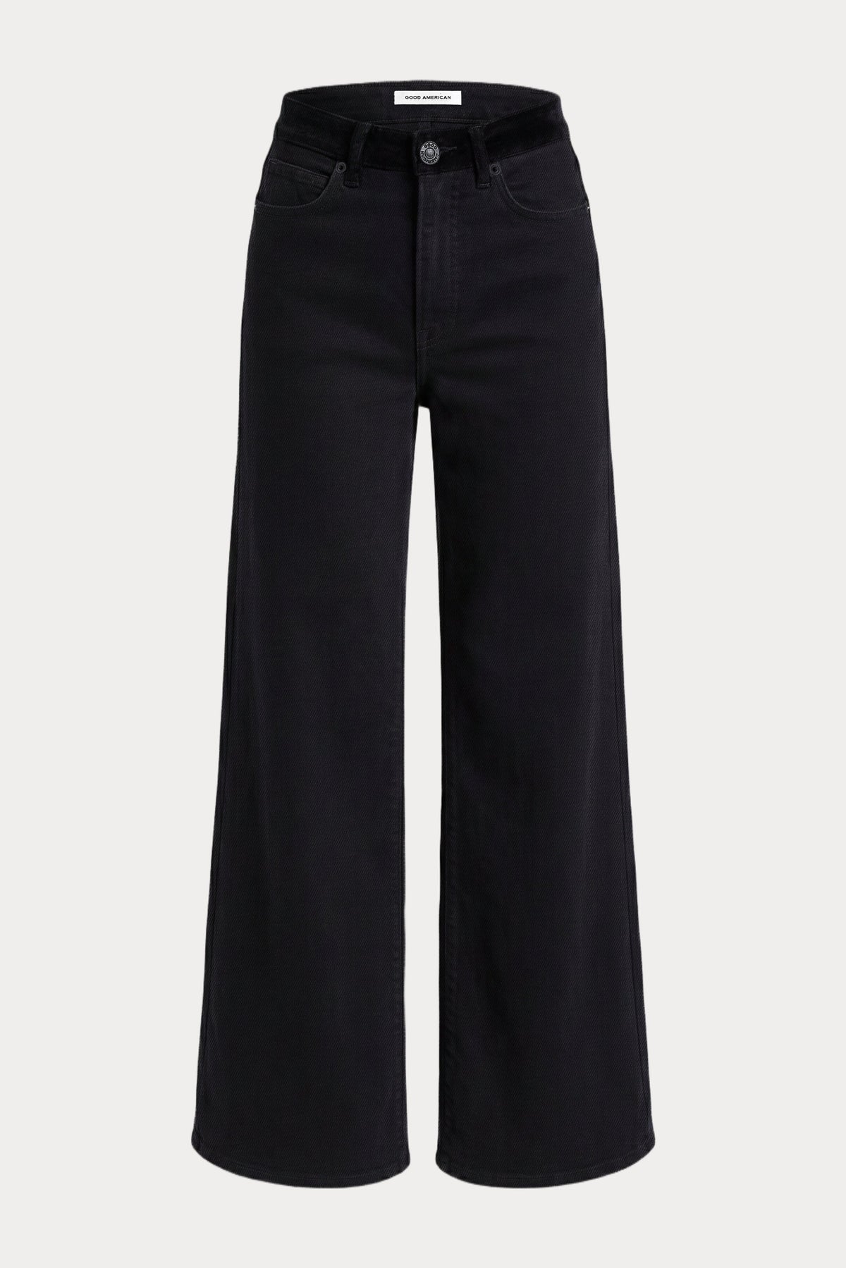 Premium GOOD WAIST PALAZZO JEANS BLACK001
