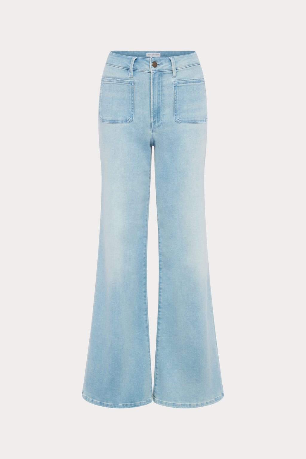 Premium SOFT TECH GOOD WAIST PALAZZO JEANS INDIGO1129