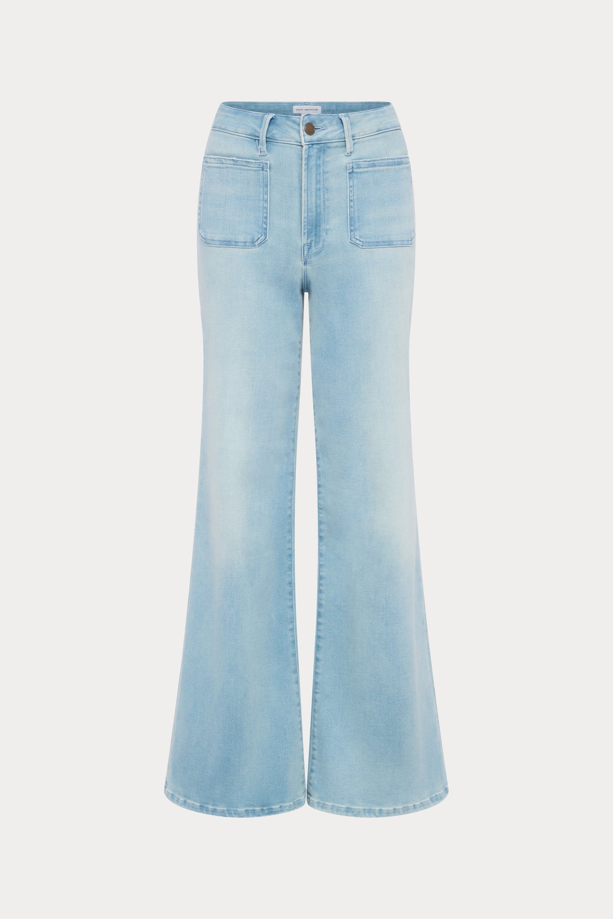 Premium SOFT TECH GOOD WAIST PALAZZO JEANS INDIGO1129