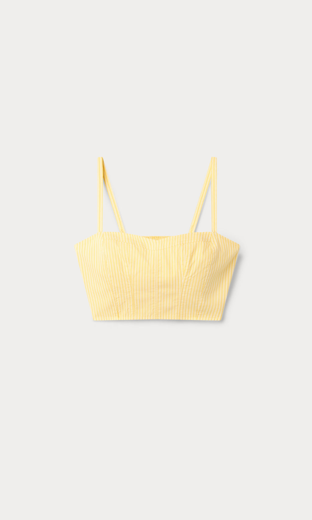 Premium POPLIN BUSTIER CAMI TOP BUTTERBEAM STRIPE
