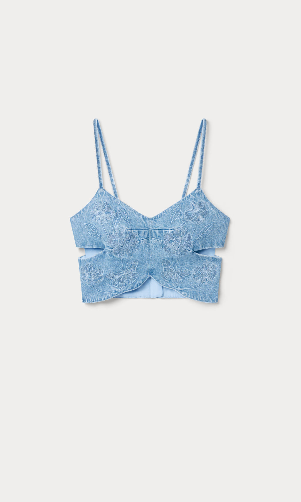 Premium DOLLY BUTTERFLY TOP INDIGO1201