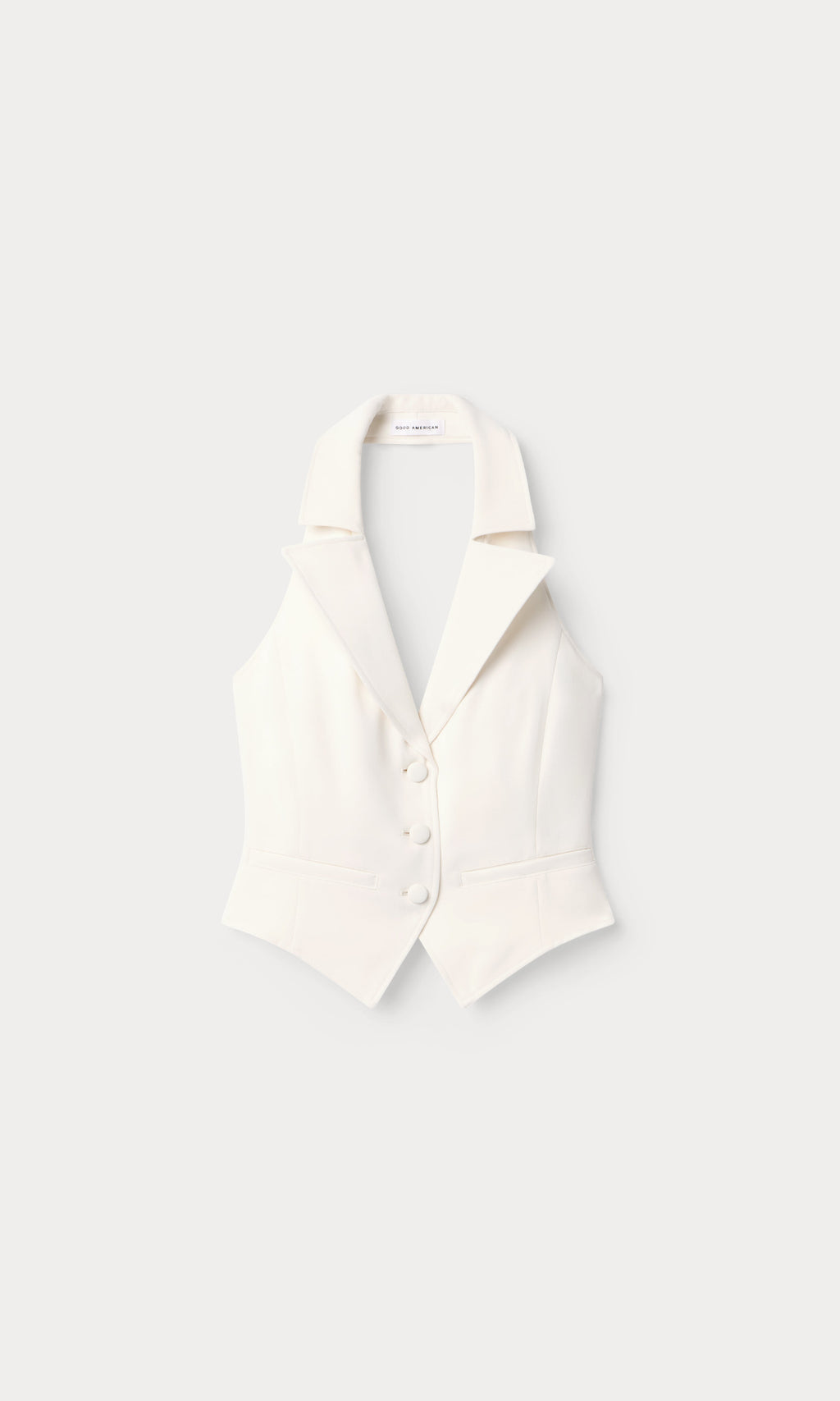 Premium LUXE SUITING HALTER VEST SOFT SHELL