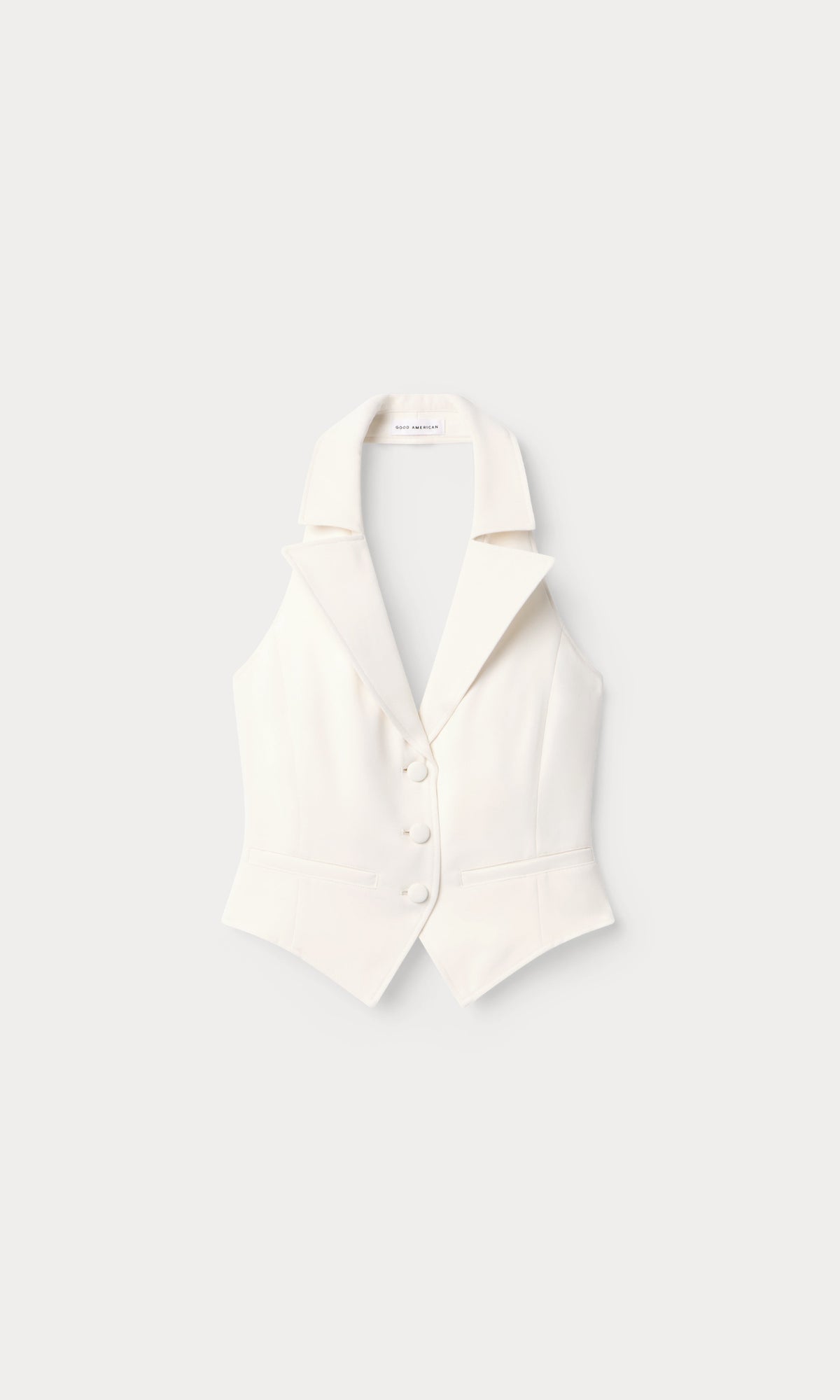 Premium LUXE SUITING HALTER VEST SOFT SHELL