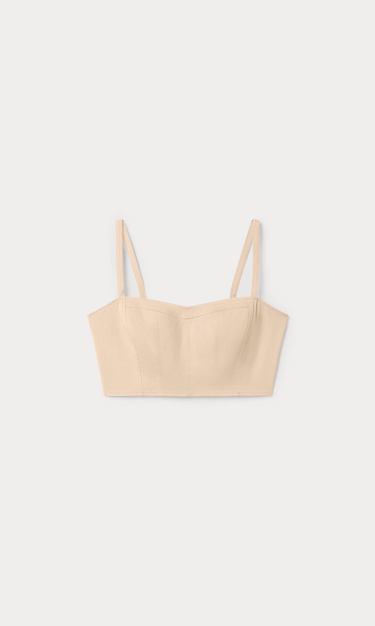 Premium THE BUSTIER TOP LIGHT TAUPE