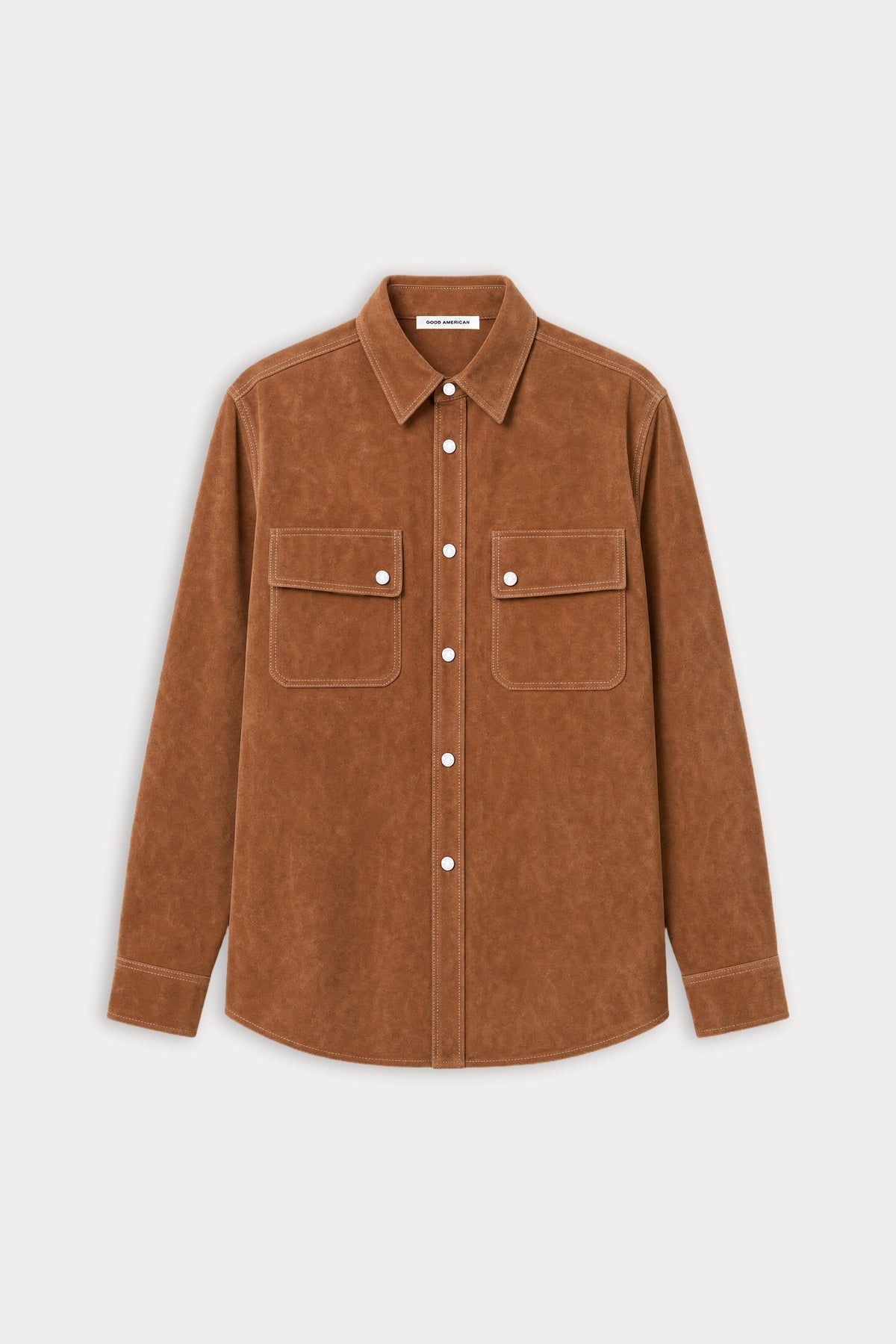 Premium THE BETTER THAN SUEDE OVERSHIRT CAFE CLAY