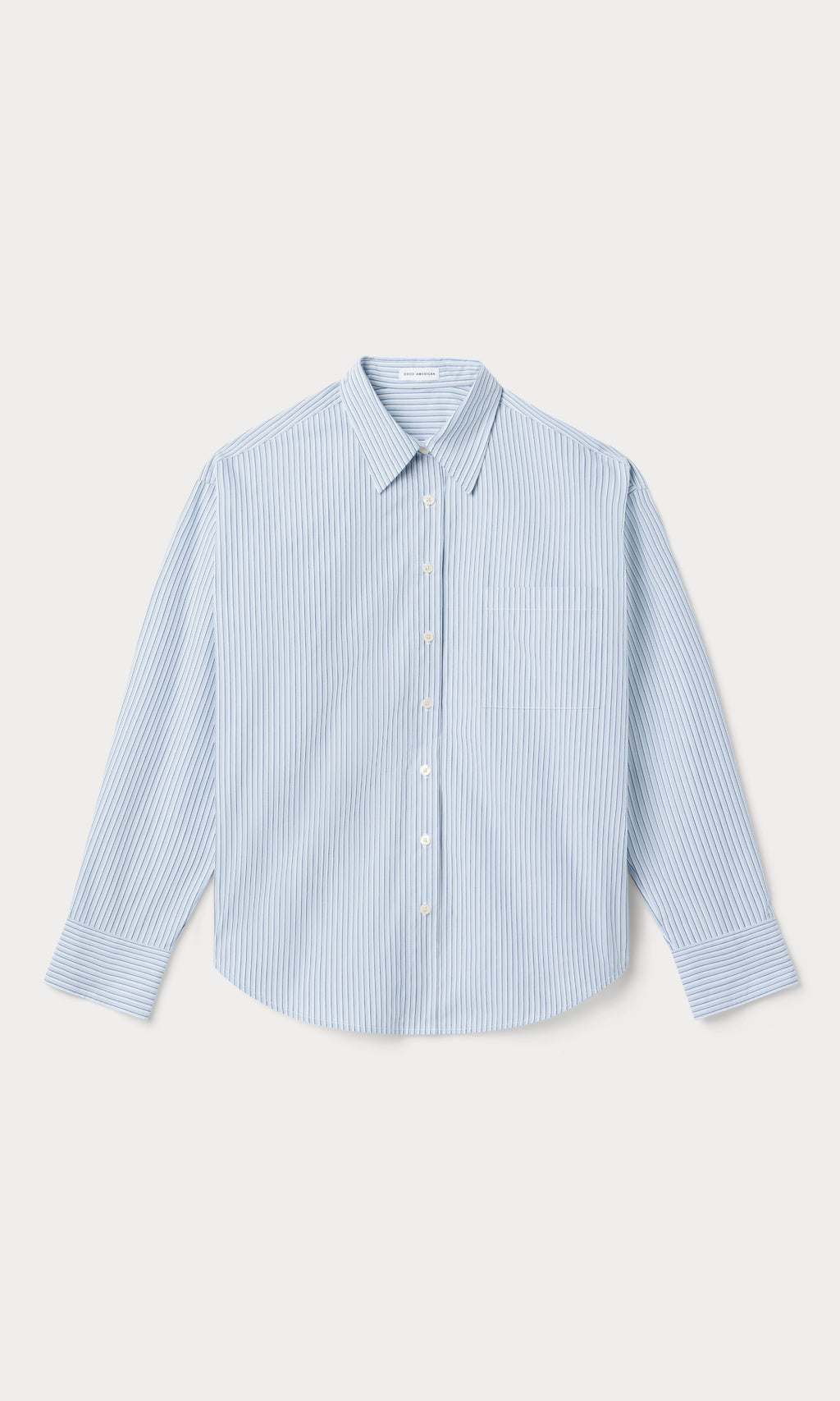 Premium THE POPLIN EASY SHIRT SUMMER SKY STRIPE
