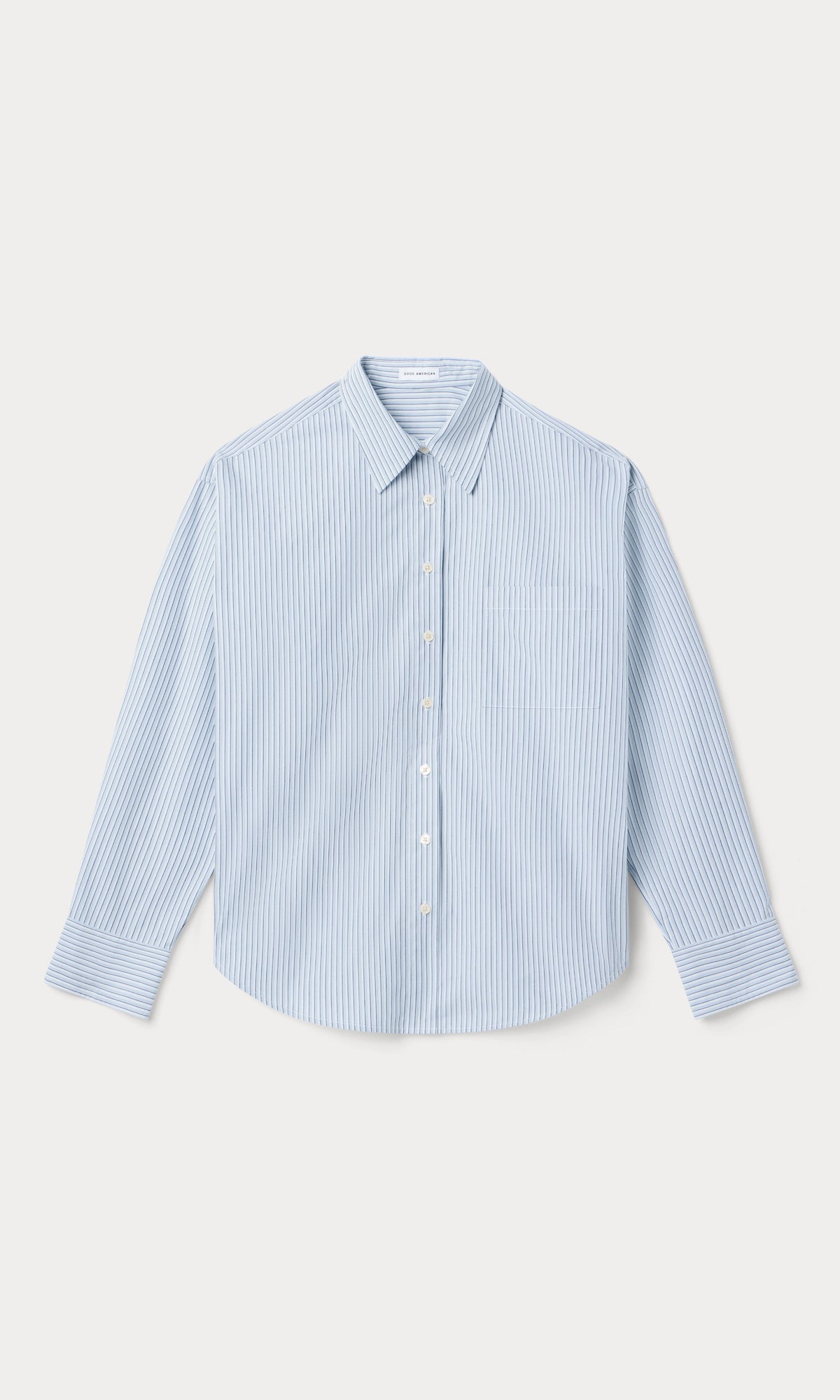Premium THE POPLIN EASY SHIRT SUMMER SKY STRIPE