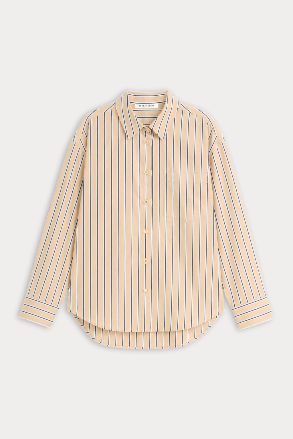 Premium THE POPLIN EASY SHIRT DUNE MULTI STRIPE