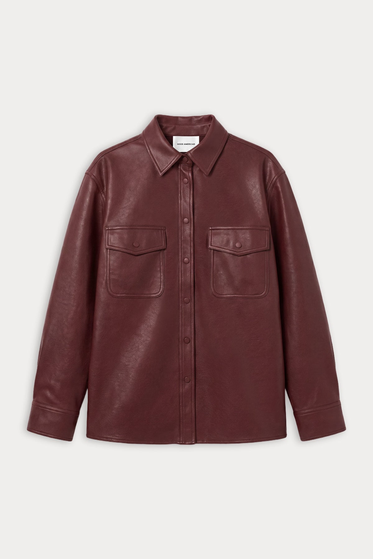 Premium THE BETTER THAN LEATHER CLASSIC SHIRT BERRY NOIR