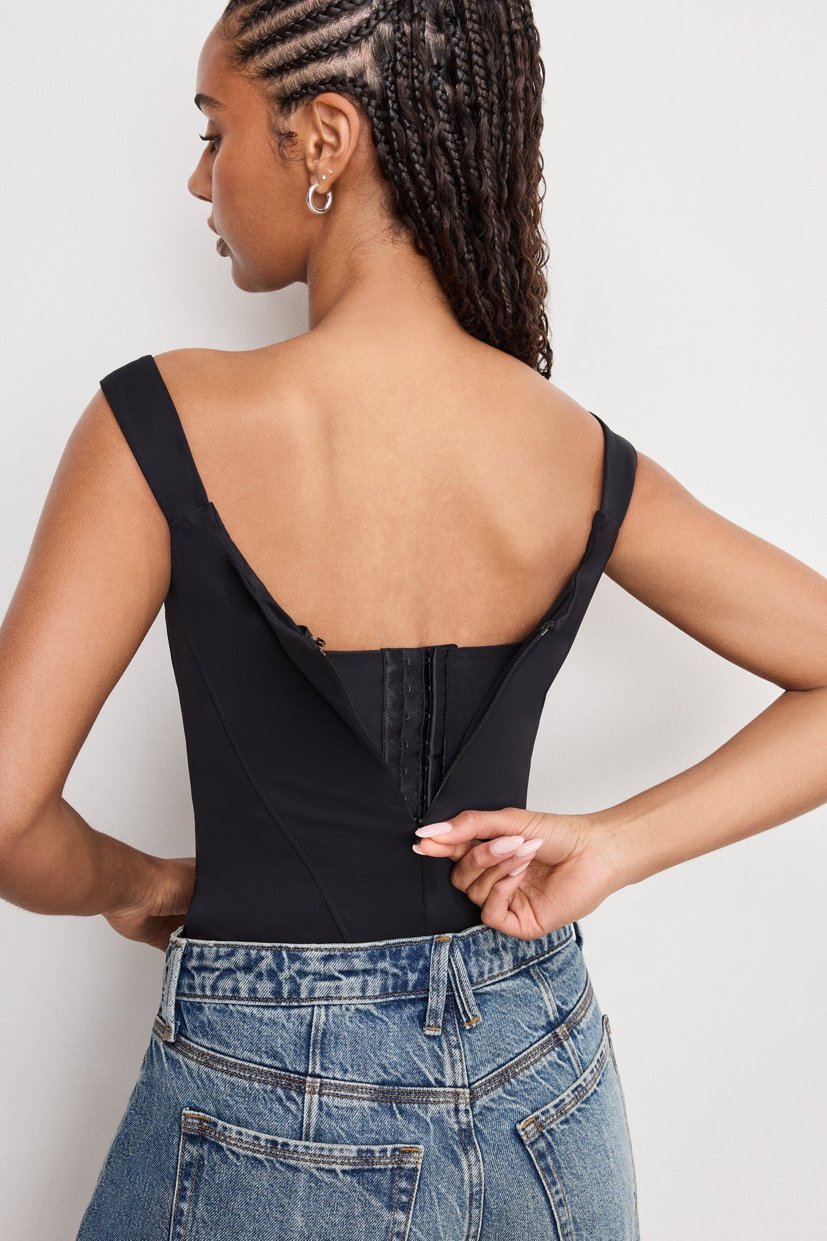 Premium SCULPTING CORSET BODYSUIT BLACK001