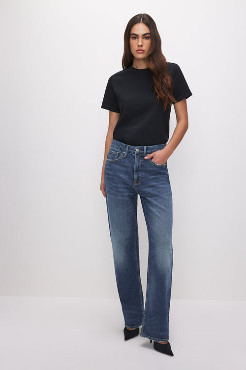 Premium COTTON CLASSIC TEE BLACK001