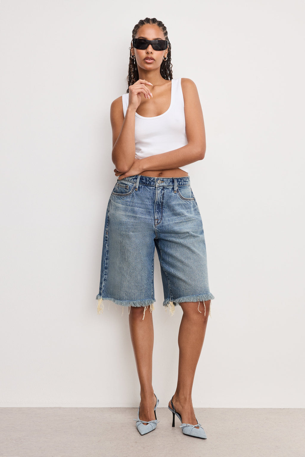 Premium GOOD EASE BERMUDA SHORTS INDIGO808