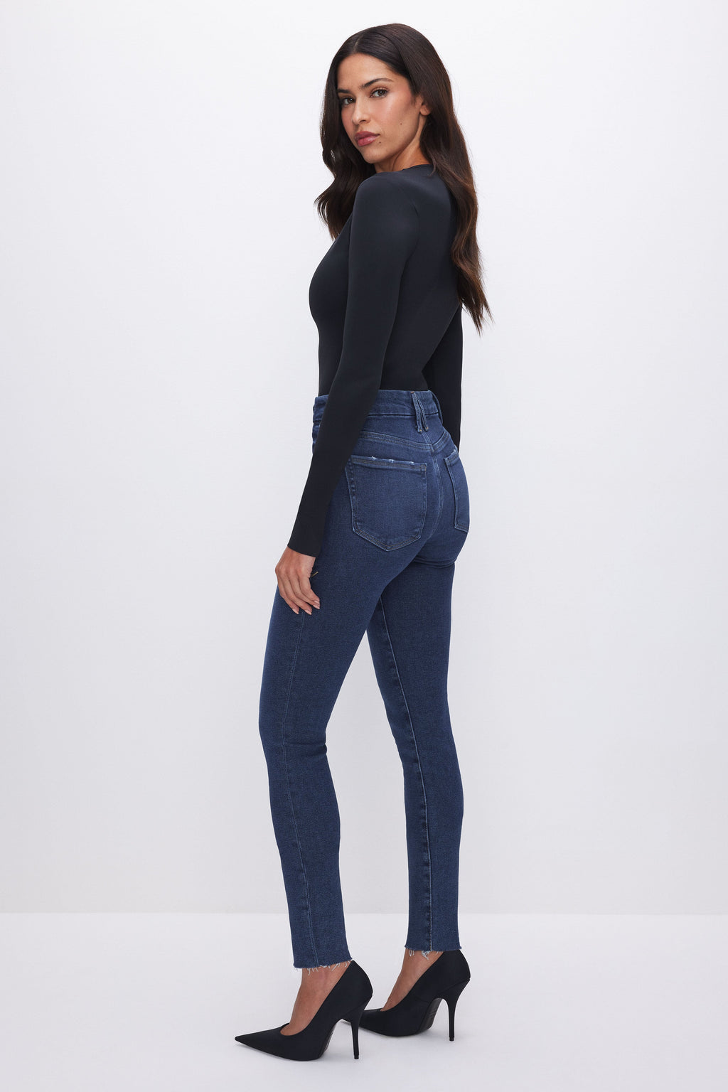 Premium GOOD LEGS SKINNY JEANS BLUE866