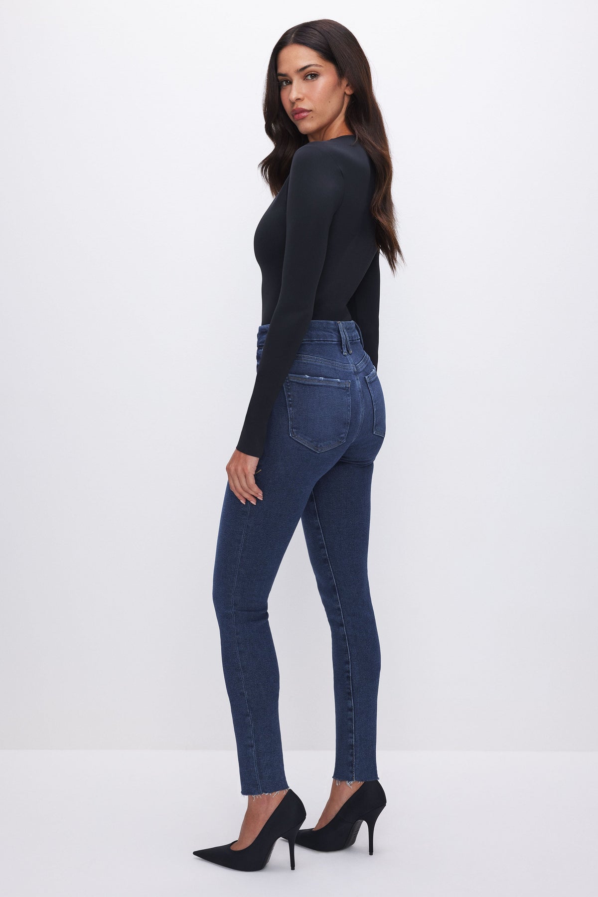 Premium GOOD LEGS SKINNY JEANS BLUE866