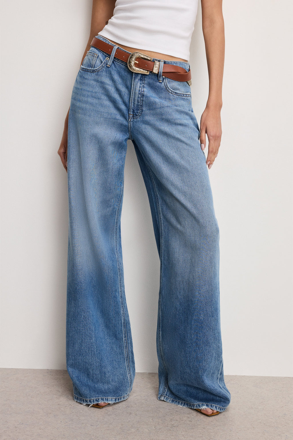Premium WEIGHTLESS GOOD EASE JEANS INDIGO961