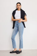 Premium SOFT TECH GOOD LEGS STRAIGHT JEANS INDIGO799