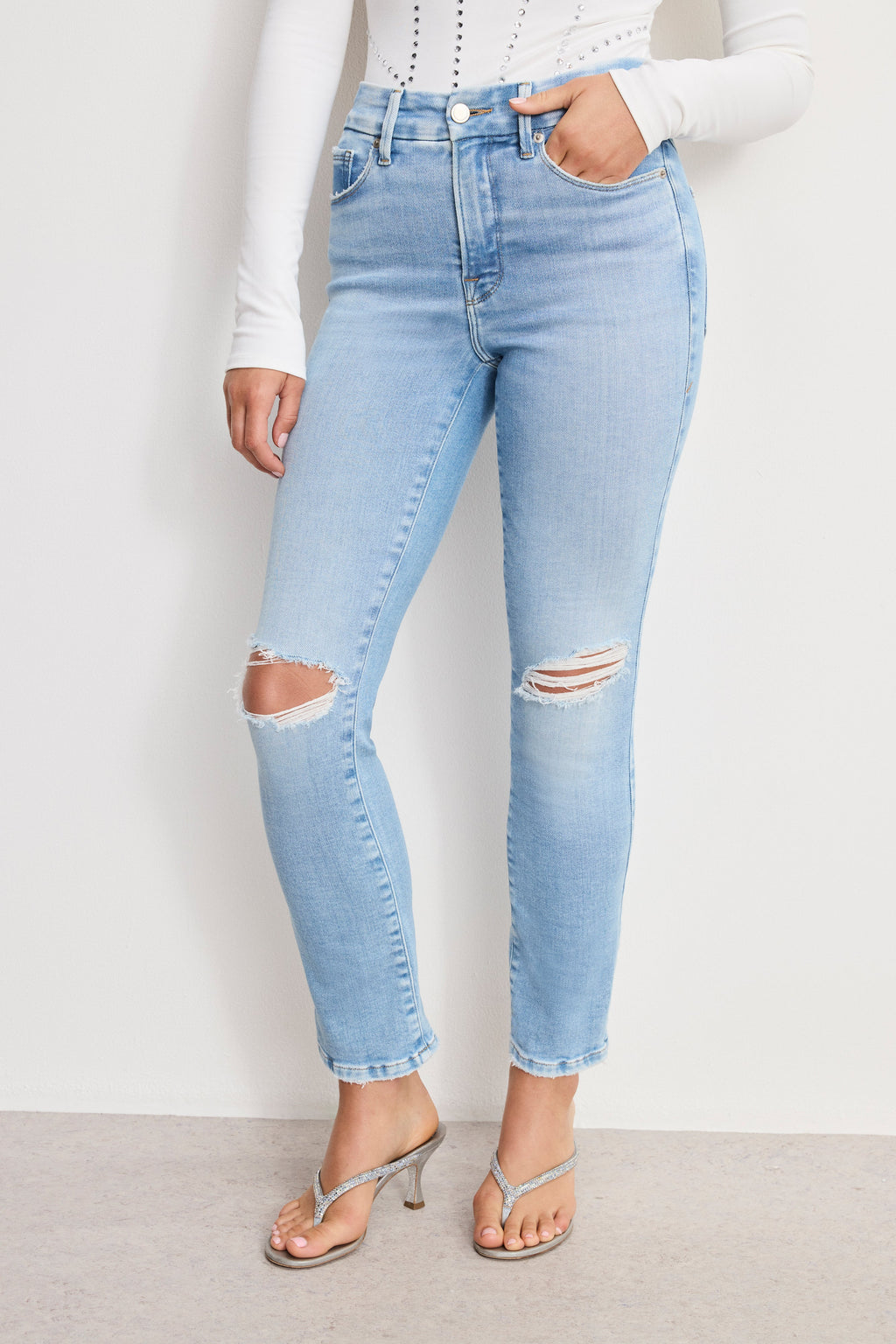 Premium DOLLY JOLEANS STRAIGHT JEANS INDIGO1081