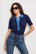 Premium CABLE KNIT BODYSUIT MIDNIGHT002