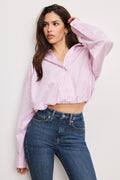 Premium POPLIN BUBBLE SHIRT CANDY STRIPE001