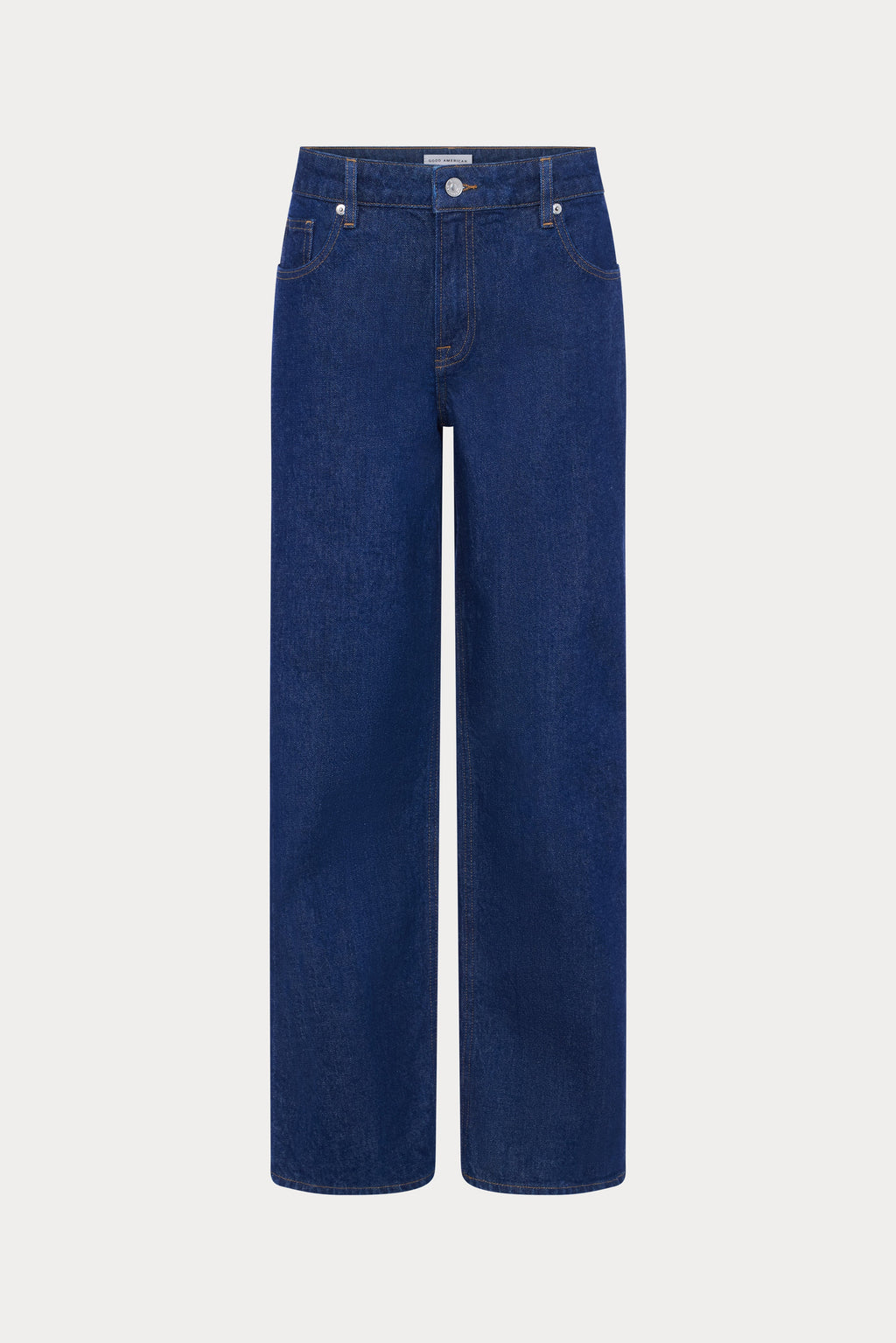 Premium LOW RELAXED STRAIGHT JEANS RINSE