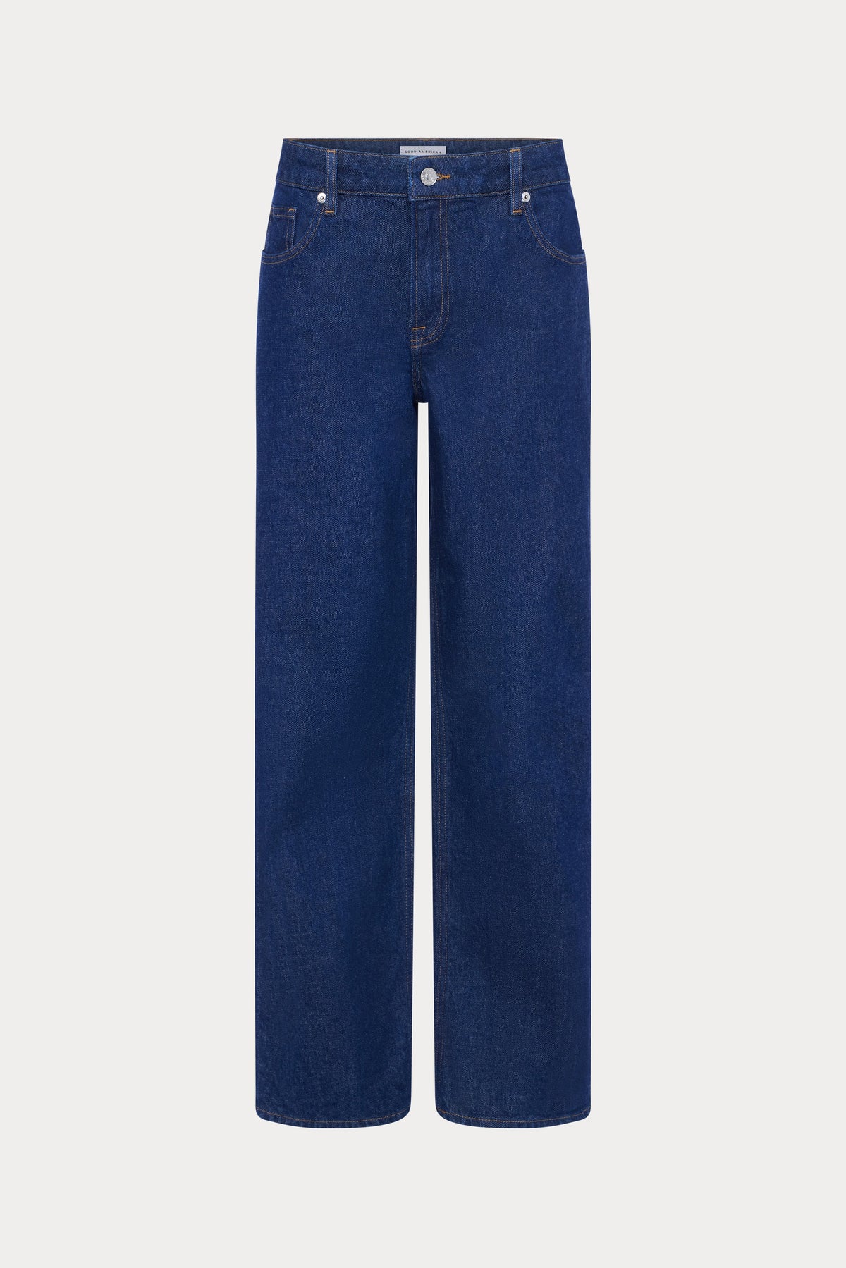 Premium LOW RELAXED STRAIGHT JEANS RINSE