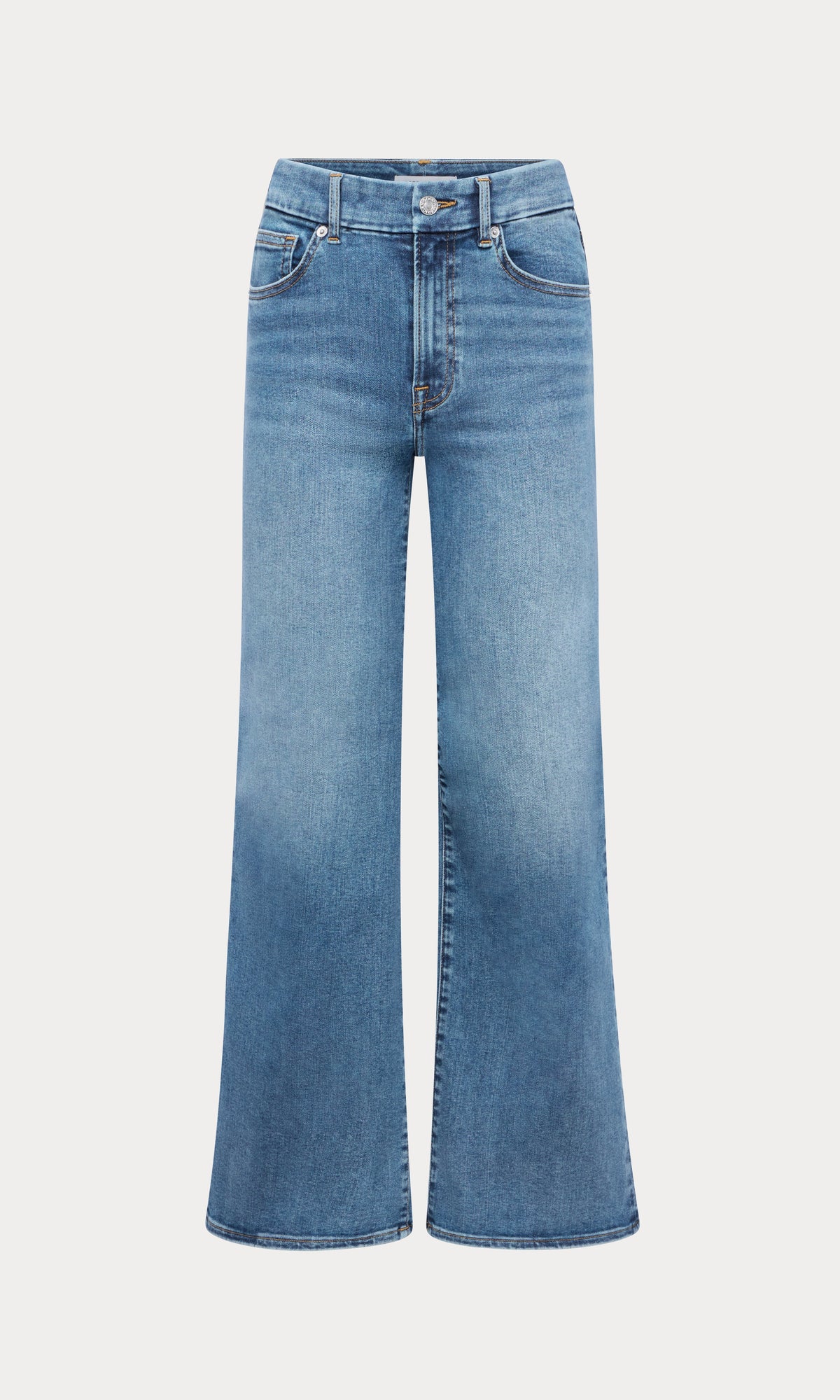 Premium ALWAYS FITS PETITE SLIM PALAZZO JEANS TAWNY