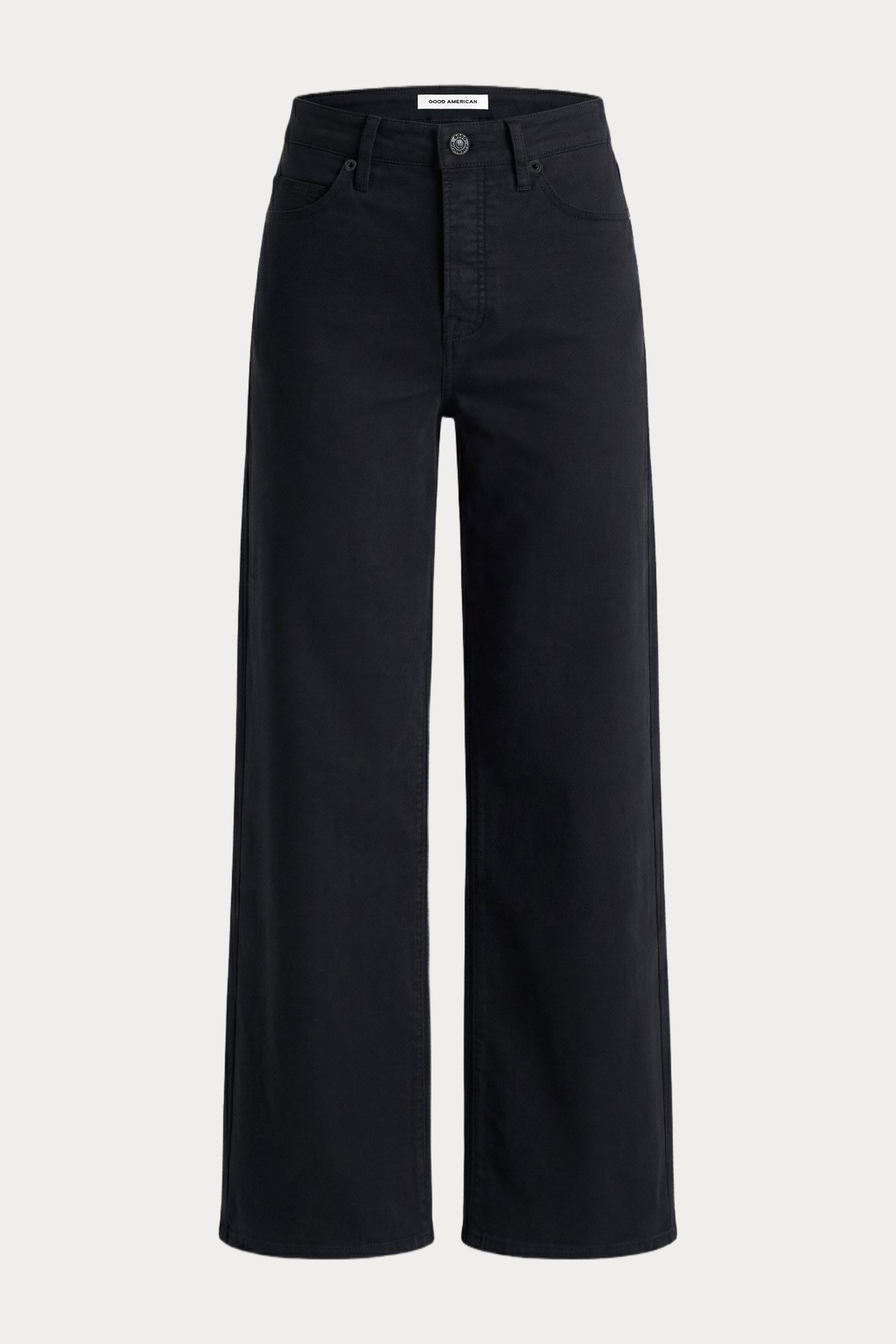 Premium TWILL VINTAGE WIDE PANT BLACK