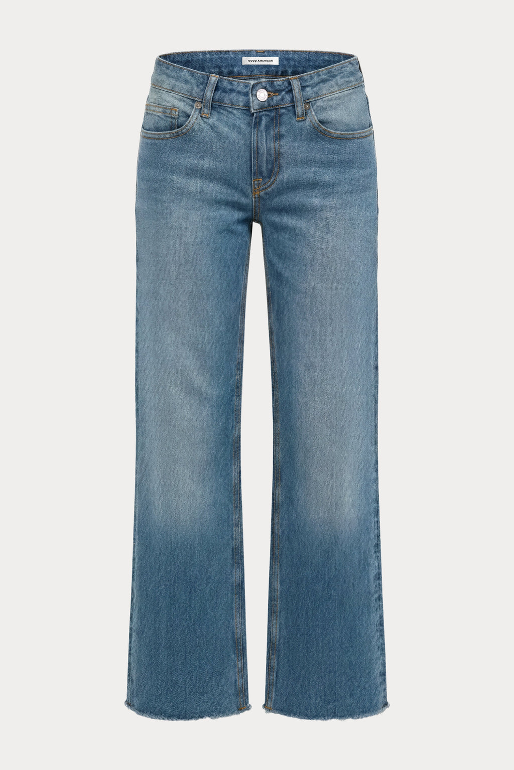Premium VINTAGE LOW LOOSE JEANS TROUBLED WATER