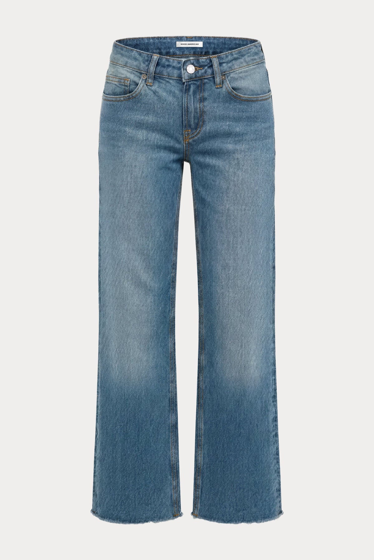Premium VINTAGE LOW LOOSE JEANS TROUBLED WATER