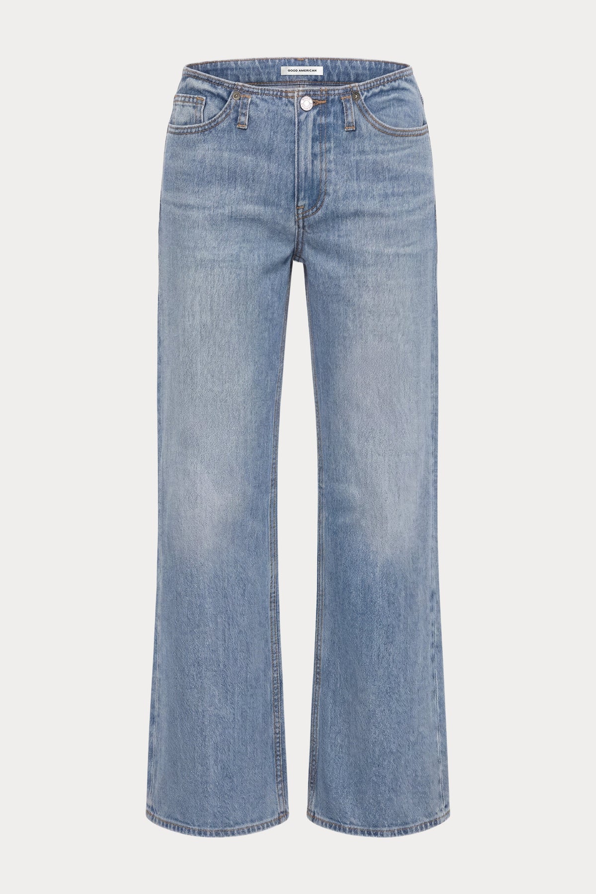 Premium GHOST WAIST LOW LOOSE JEANS AMBER