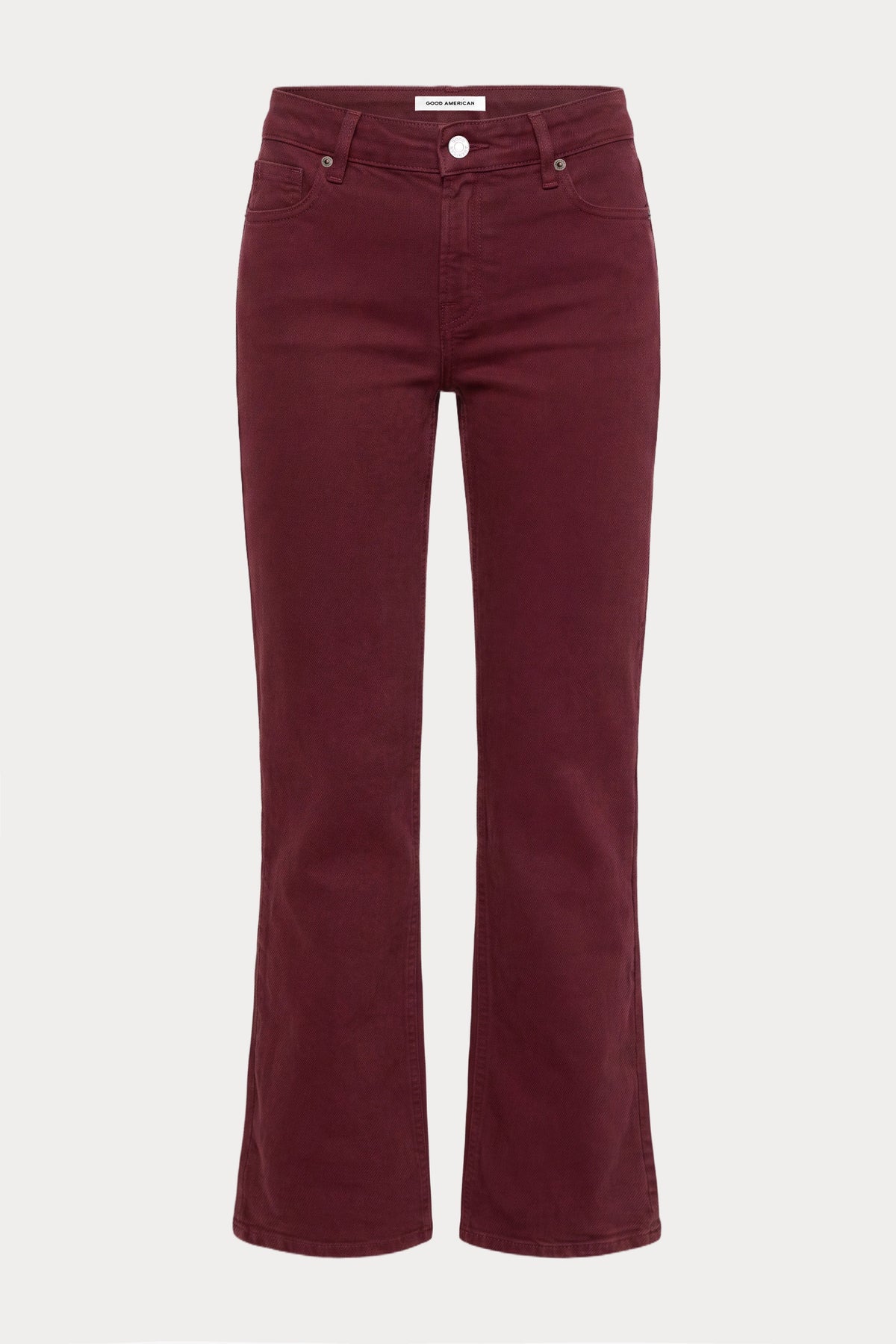 Premium VINTAGE LOW RISE BOOTCUT JEANS BERRY NOIR
