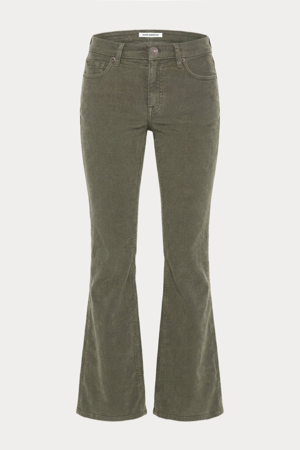 Premium VINTAGE LOW RISE BOOTCUT CORDUROY PANT WASHED CYPRESS