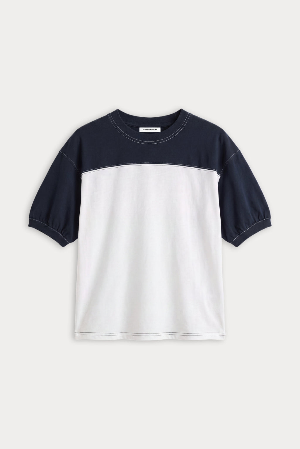 Premium THE COLORBLOCK GYM TEE NAVY WITH CHALK